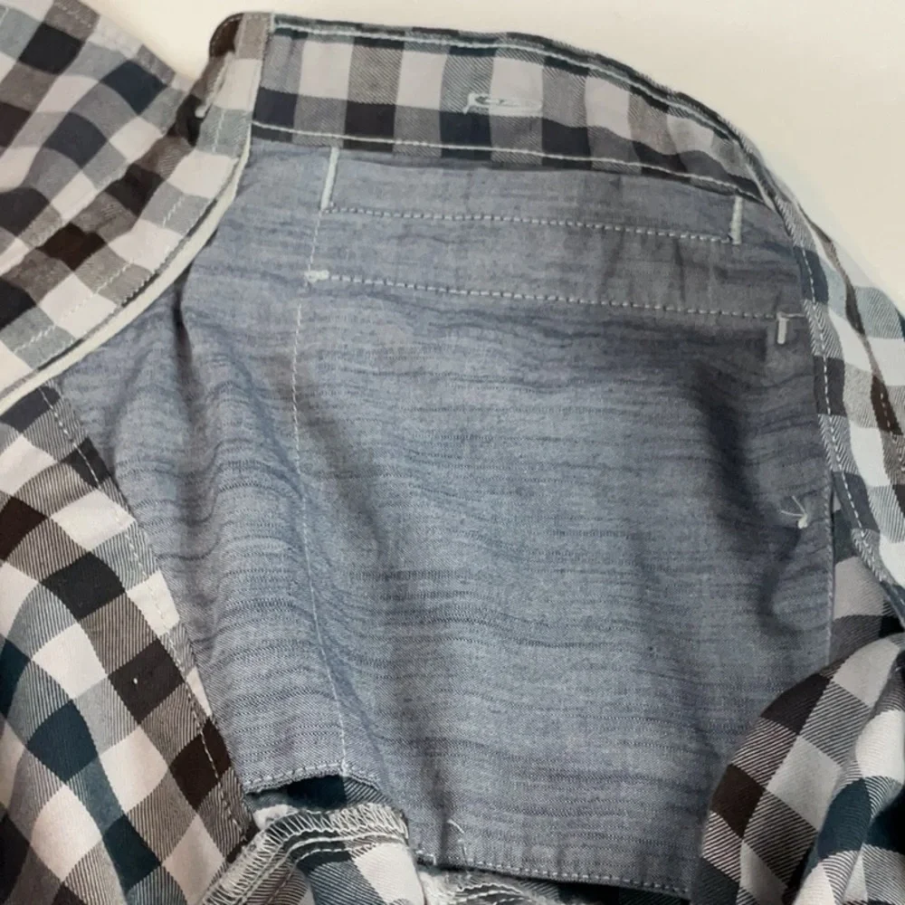 The North Face‎ Shirt Mens Medium Checkered Outdoors Button Down